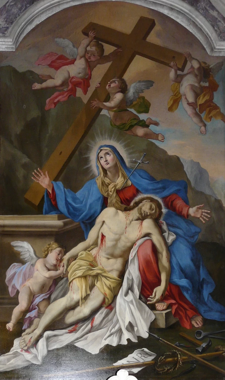 Compianto sul Cristo morto - Santuario di Nostra Signora di Montallegro, Rapallo